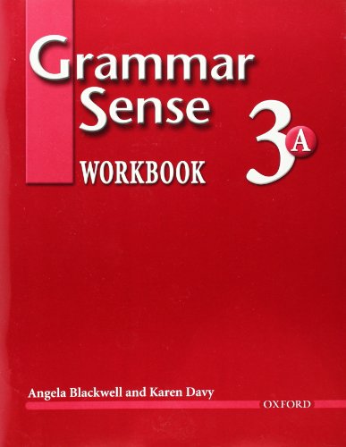Imagen de archivo de Grammar Sense 3: Workbook 3 Volume A a la venta por HPB-Red