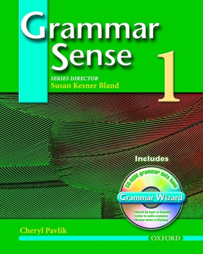 Imagen de archivo de Grammar Sense 1 Student Book with Wizard CD-ROM a la venta por HPB-Red