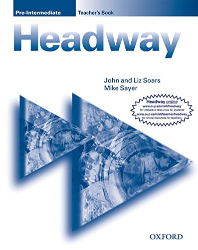 Beispielbild fr New Headway English Course Pre-intermediate (Teacher's Book) zum Verkauf von Ammareal