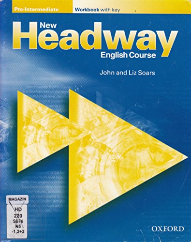 Stock image for New Headway English Course Pre-intermediate Workbook with Key (New Headway First Edition) for sale by HPB-Red