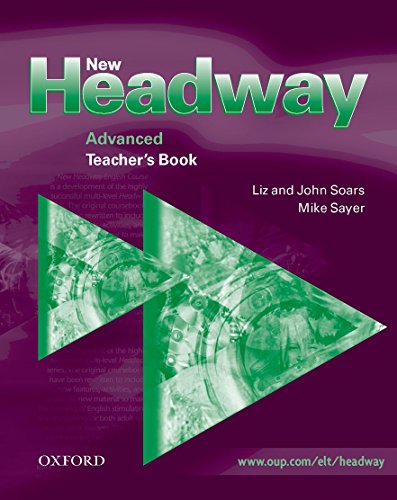 9780194369312: New Headway: Advanced: Teacher's Book: Six-level general English course