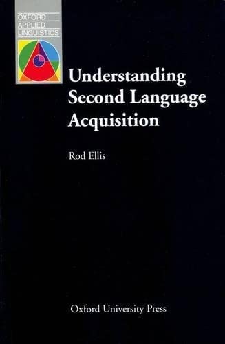 Beispielbild fr Understanding Second Language Acquisition (Oxford Applied Linguistics) zum Verkauf von SecondSale