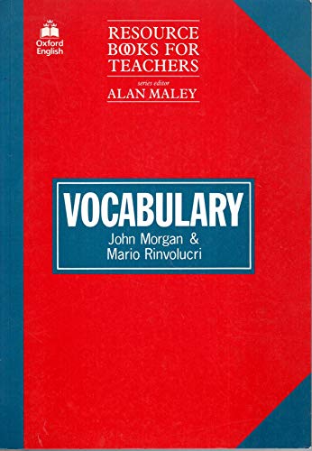 Resource books for teachers. Vocabulary