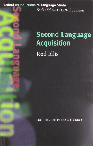 Beispielbild fr Second Language Acquisition (Oxford Introduction to Language Study Series) zum Verkauf von BooksRun