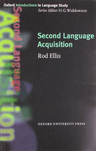 Second Language Acquisition (Oxford Introductions to Language Study)