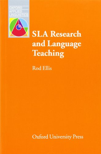 Beispielbild fr SLA Research and Language Teaching (Oxford Applied Linguistics) zum Verkauf von AwesomeBooks