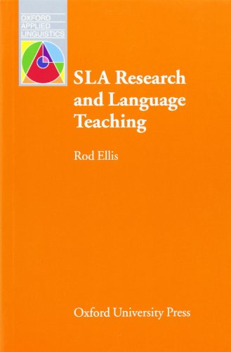 Stock image for SLA Research and Language Teaching (Oxford Applied Linguistics) for sale by AwesomeBooks