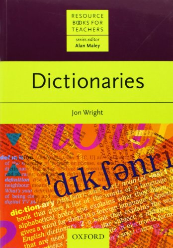 Imagen de archivo de RESOURCE BOOKS FOR TEACHERS: DICTIONARIES. a la venta por Cambridge Rare Books