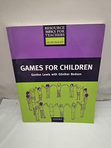 9780194372244: Games for Children (Resource Books for Teachers)