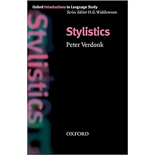 9780194372404: Stylistics (Oxford Introduction to Language Study Series)