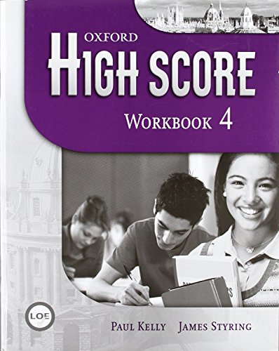 Beispielbild fr High Score 4. Workbook zum Verkauf von Ammareal