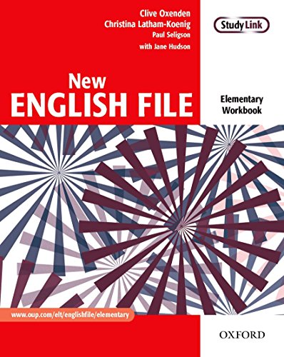 9780194384285: New English File elementary workbook without key