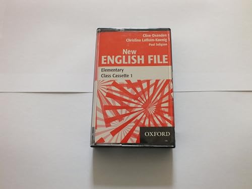 9780194384292: New English File Elementary: Class Cassettes (3): Elementary level