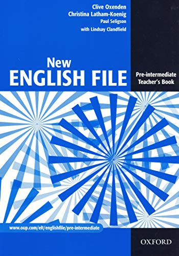 New English File Pre-Intermediate Teacher's Book (9780194384346) by Varios Autores