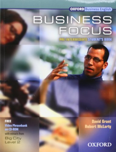 9780194385480: Business Focus Pre-Intermediate. Student's Book with CD-ROM Pack