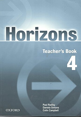 Stock image for Horizons 4. Teacher's Book for sale by Phatpocket Limited