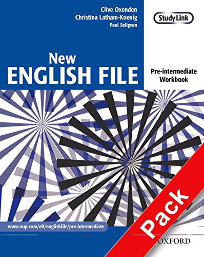 9780194387699: New English File Pre-Intermediate. Workbook with MultiROM Pack (New English File Second Edition)