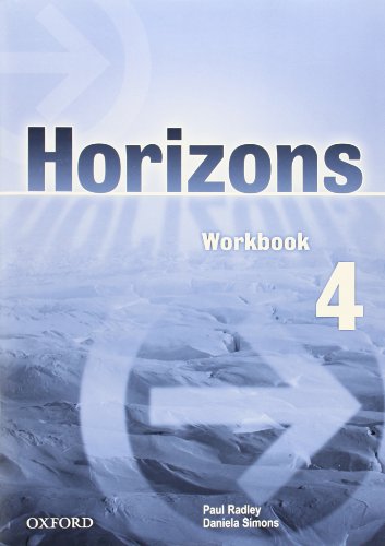 Stock image for Horizons 4 Workbook - Radley Paul / Simons Daniela (papel) for sale by Juanpebooks