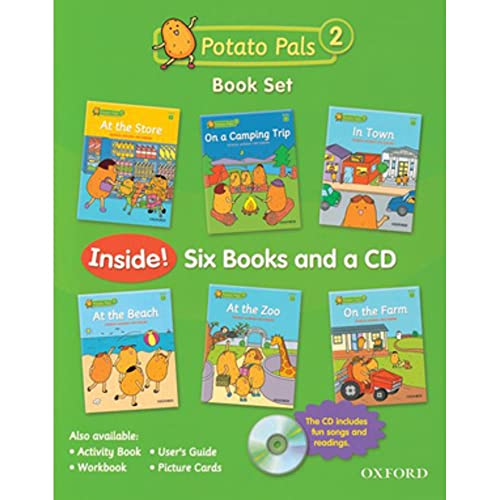 Potato Pals 2: Book Set with Audio CD (Pack) - Jackson, Patrick; Kimura, Rie