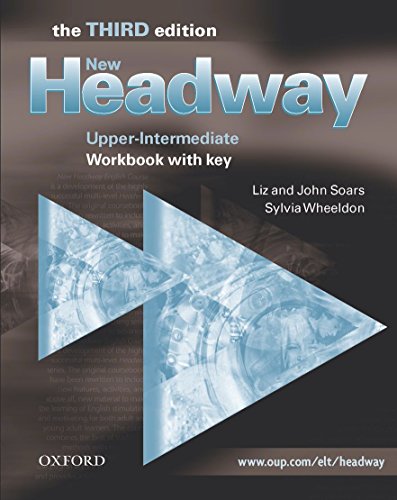 9780194393010: New headway. Upper intermediate. Workbook. With key. Per le Scuole superiori