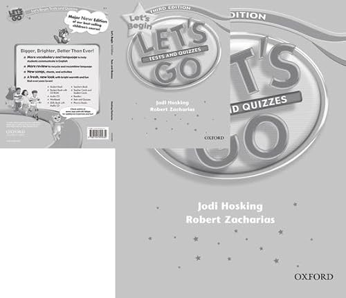 Stock image for Let's Go, Let's Begin Tests and Quizzies (Let's Go Third Edition) for sale by Ergodebooks