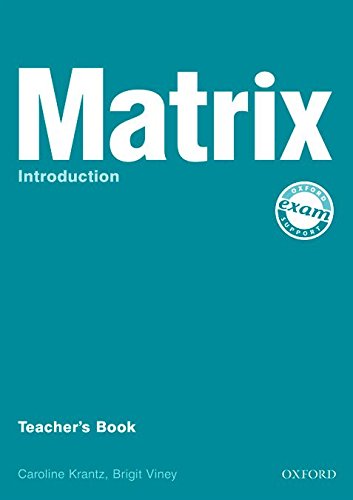 Beispielbild fr New Matrix: Introduction. Teachers Book (Paperback) zum Verkauf von Iridium_Books