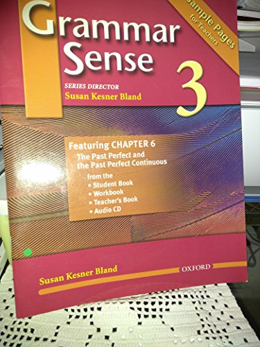 Stock image for Grammar Sense 3: Student Book 3 with Wizard CD-ROM for sale by Ergodebooks