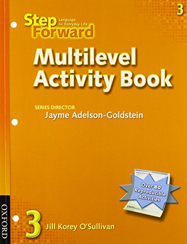 Stock image for Step Forward 3 Multilevel Activity Book for sale by HPB-Red