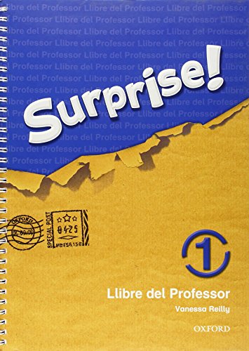 Imagen de archivo de SURPRISE!: 1: LLIBRE DEL PROFESSOR. a la venta por Cambridge Rare Books