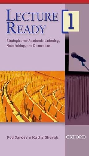 Stock image for Lecture Ready 1: Strategies for Academic Listening, Note-taking, and Discussion [VHS] for sale by Revaluation Books