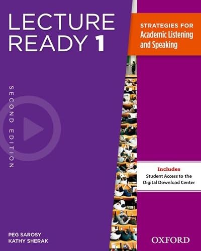 9780194417273: Student Book: Student's Book (Lecture Ready Second Edition 1)