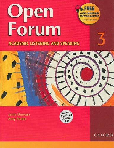 Stock image for Open Forum Student Book 3: with Audio CD for sale by SecondSale