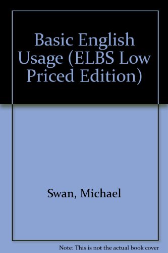 Beispielbild fr Basic English Usage (ELBS Low Priced Edition) zum Verkauf von SecondSale