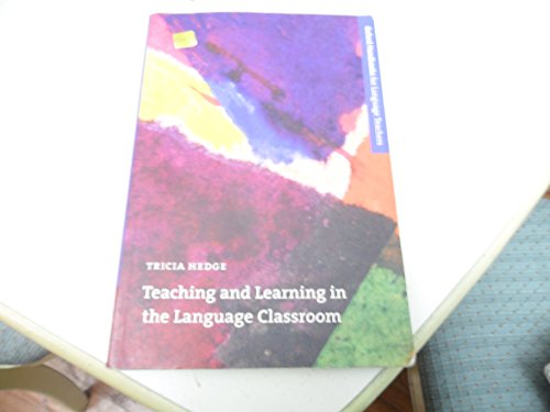 Imagen de archivo de Teaching and Learning in the Language Classroom (Oxford Handbooks for Language Teachers Series) a la venta por SecondSale