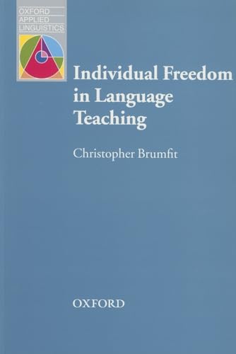 Stock image for Individual Freedom In Language Teaching for sale by Juanpebooks