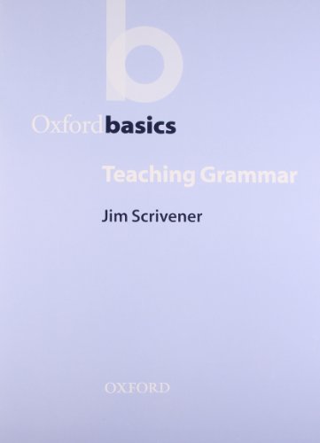Imagen de archivo de Oxford Basics: Teaching Grammar a la venta por HPB-Red