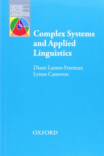 Imagen de archivo de Complex Systems and Applied Linguistics (Oxford Applied Linguistics) a la venta por Goodwill Southern California
