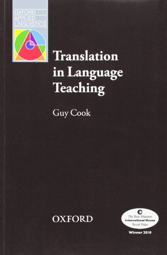 Beispielbild fr Translation in Language Teaching (Oxford Applied Linguistics) zum Verkauf von medimops