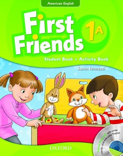 Stock image for First Friends (American English): 1: Student Book/Workbook A and Audio CD Pack: First for American English, first for fun! for sale by WorldofBooks