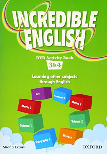 9780194441117: Incredible English: 3 & 4: DVD Activity Book