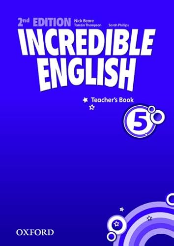 Imagen de archivo de Incredible English. 5 Teacher's Book a la venta por Blackwell's