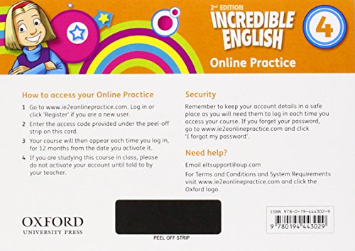 9780194443029: Incredible English 2e 4 Teachers Access Pack