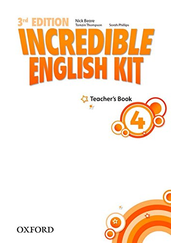 Imagen de archivo de INCREDIBLE ENGLISH KIT 3RD EDITION 4. TEACHER'S GUIDE a la venta por Zilis Select Books