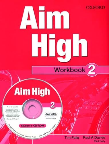 Beispielbild fr Aim High Level 2 Workbook and CD-ROM: A new secondary course which helps students become successful, independent language learners. zum Verkauf von Reuseabook