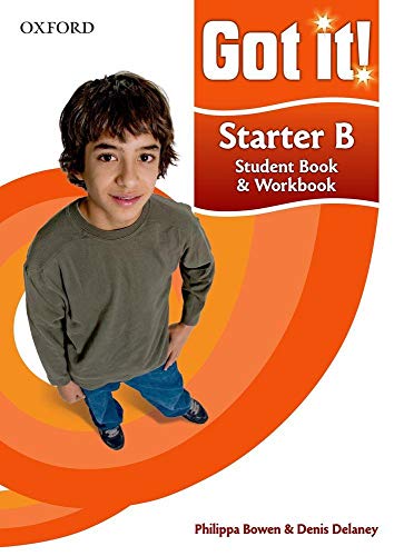 Imagen de archivo de Got it! Starter Level Student Book B and Workbook with CD-ROM A four-level American English course for teenage learners (Pack) a la venta por Iridium_Books