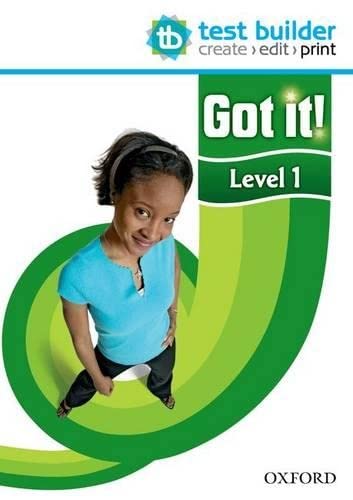 Beispielbild fr Got It! Level 1. Test Builder : A Four-Level American English Course for Teenage Learners zum Verkauf von Buchpark