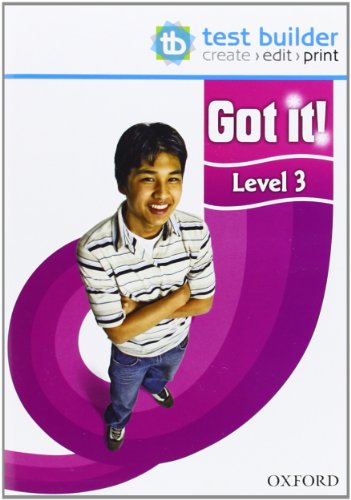 Beispielbild fr Got It! Level 3 Test Builder : A Four-Level American English Course for Teenage Learners zum Verkauf von Buchpark