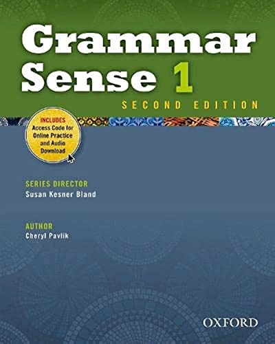 Stock image for Grammar Sense 1 Student Book with Online Practice Access Code Card for sale by Books Unplugged