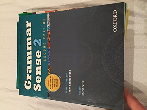 Stock image for Grammar Sense 2e 2 Student Book with Online Practice Access Code for sale by ThriftBooks-Atlanta