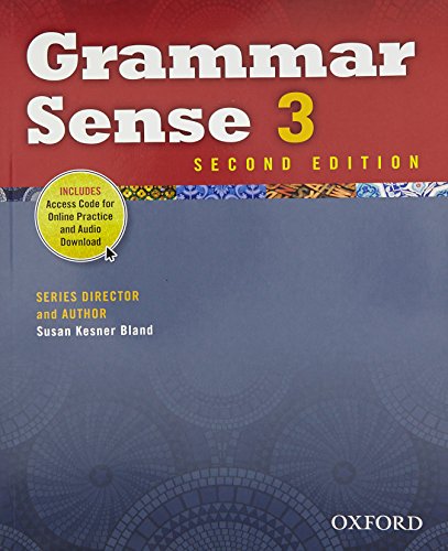 Stock image for Grammar Sense 3 Student Book with Online Practice Access Code Card for sale by Indiana Book Company
